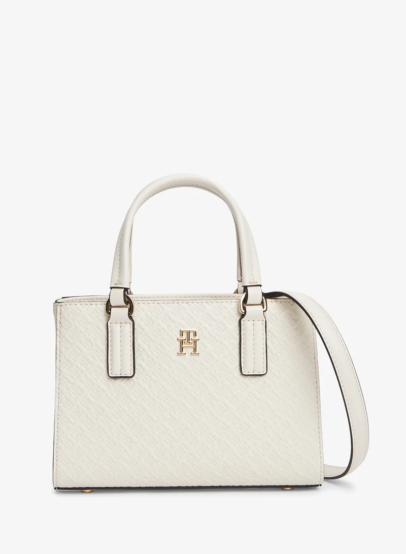Monogram Crossbody Tote Bag